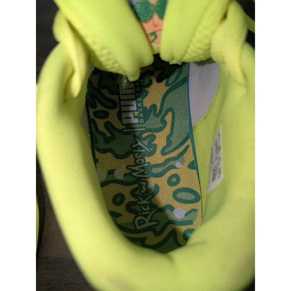 Size 7.5 - PUMA MB.01 x Rick and Morty Green/Red 2022